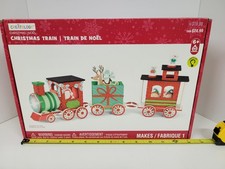 New Creatology 3D Kids Foam Craft Kit Christmas Santa's Train