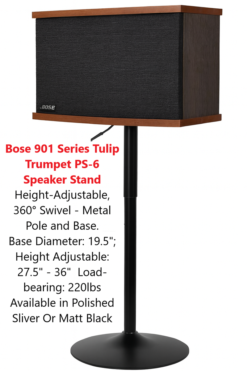 Bose 901 Series Tulip Trumpet PS-6 Speaker Stand Series I II III
