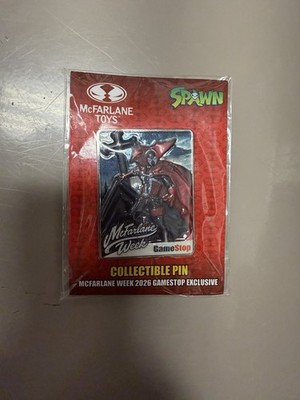 McFarlane Elite Edition Spawn 3D Metal Pin GameStop Exclusive LE 300 Todd