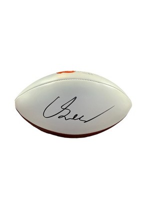 カバ？サインぺン CARSON SCHWESINGER SIGNED AUTOGRAPHED BROWNS LOGO FOOTBALL COA | eBay