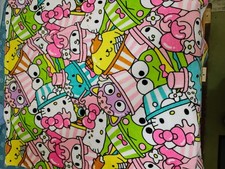 Hello Kitty And Friends Throw Blanket 50x45in By Northwest