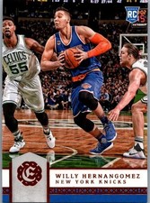 2016-17 Panini Excalibur - Willy Hernangomez #117 (RC)