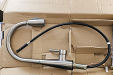 Glacier Bay Market 1-Handle Pulldown Sprayer Faucet Brushed INCOMPLETE