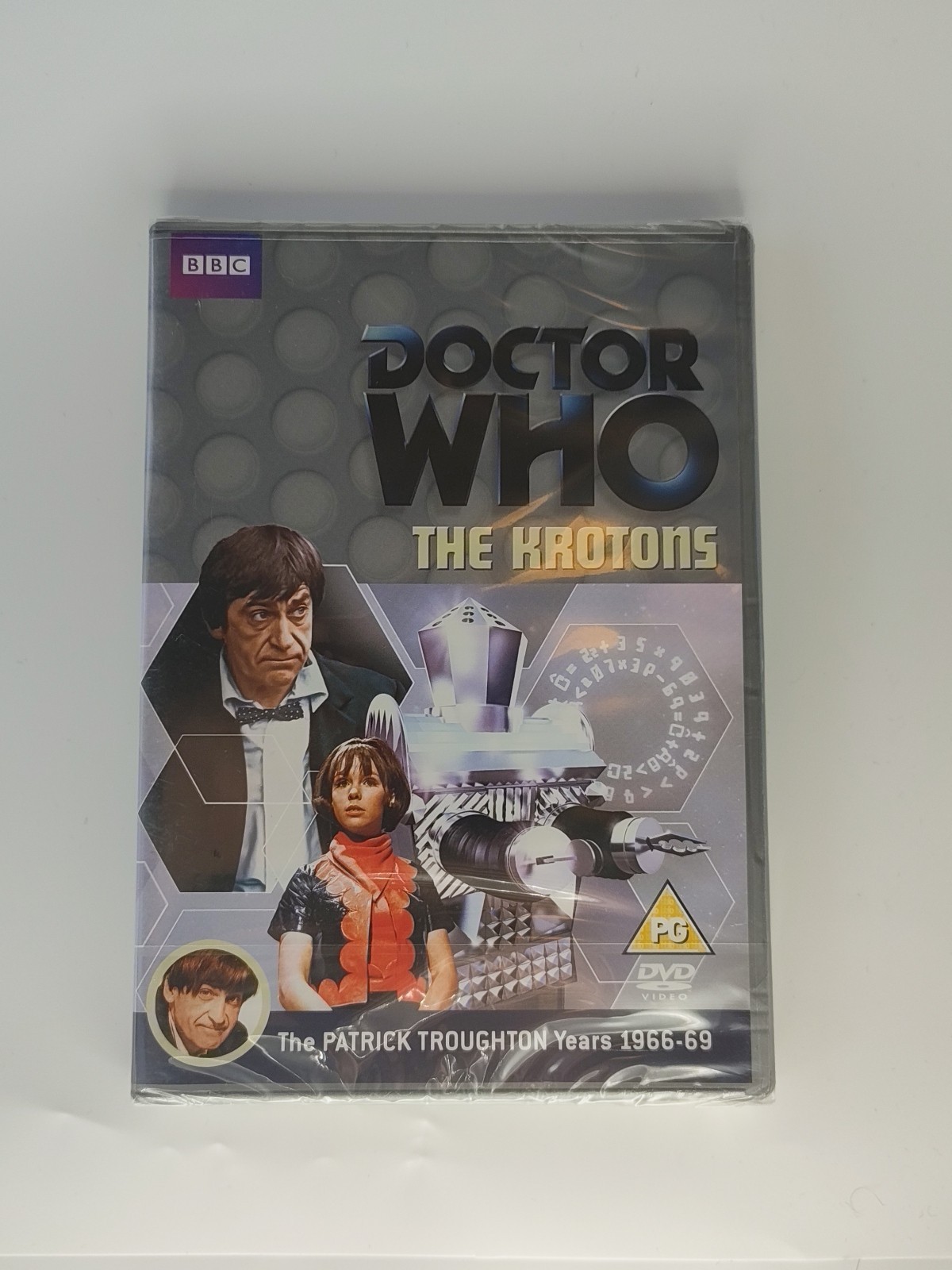 Doctor Who: The Krotons (DVD, 2012). New. Cracked Case. Patrick Troughton