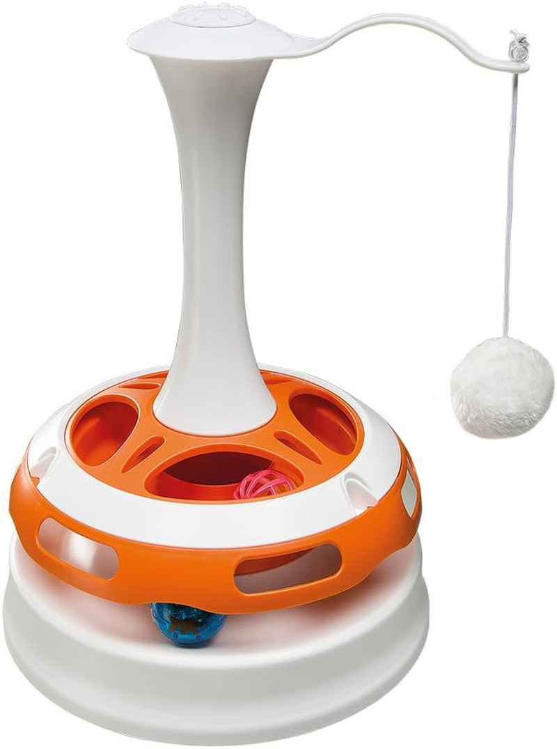 Gioco Interattivo TORNADO per Gatti: Stimola l'Istinto con LED e Movimento
