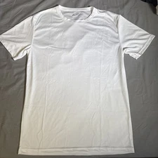 Alleson Athletic Adult White Short Sleeve T-Shirt Jersey Size M