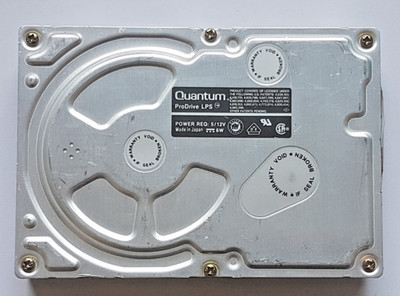 120 MB IDE Quantum ProDrive LPS  P-ATA GM12A012 Rev 03-E 4300RPM 256KB HDD 3.5''