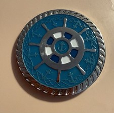 Geoswag C P Club June 2015 - Navigating 5 Star Caches Geocoin Unactivated
