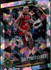 2025 Panini Prizm WNBA Brittney Sykes 121 Seattle Storm Ice Prizms