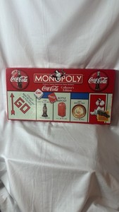 Coca Cola Collector’s Edition Monopoly Board Game 1999 Vintage All Pieces Fun