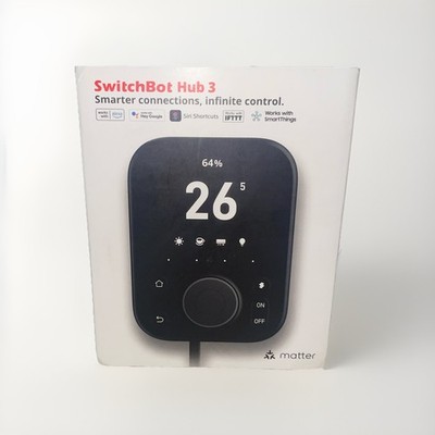 SwitchBot Hub 3 Smart Home Automation Controller Matter Bridge Hub 3rd Gen NEW