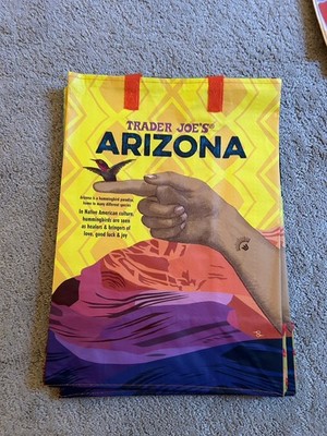 Trader Joe's Reusable Bag Arizona NWT Poly