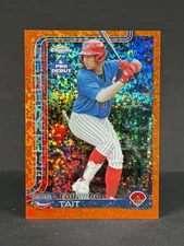 Eduardo Tait 2025 Topps Pro Debut Chrome Orange Diamonds /25 #PDC-173 Phillies