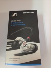 NEW Sennheiser IE 400 PRO In-Ear Monitor Headphones Wired Detachable Cable 