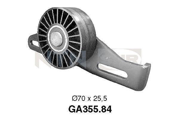 SNR Spannrolle, Keilrippenriemen U.A. FüR Dacia, Nissan, Renault-image