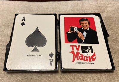 Vintage MAGIC - TV Magic - As seen on TV - W/Magic Cards, Box & Instructions