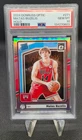 2024 Donruss Optic Basketball - Matas Buzelis - Holo Prizm Rated Rookie - PSA 10