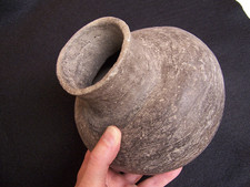 AUTHENTIC CIRCA AD 1200-1500 MISSISSIPPIAN POTTERY BOTTLE - MISSISSIPPI CO ARK