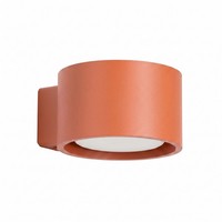 Wandlampe Esszimmer Aluminium Ockerrot GX53 Wohnzimmer B:10 Cm Wandleuchte Flur