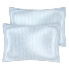 Organic Cotton Toddler Pillowcase/Travel Pillowcase Pack of 2 Set 13x18 Inche...