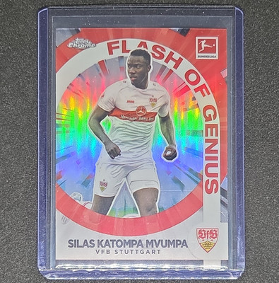 Topps Chrome Bundesliga Flash of Genius Silas VfB Stuttgart #FG-SKM 2022/23