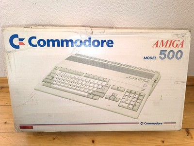 ## Original Commodore Amiga 500 A500 Computer in OVP - anschlussfertig ##
