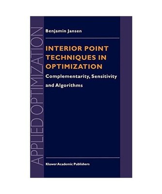Interior Point Techniques in Optimization: Complementarity, Sensitivity and Algo