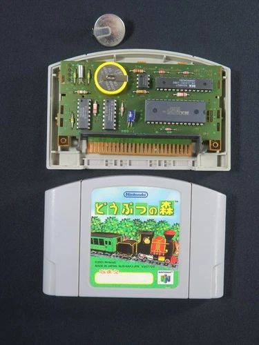 Animal Crossing Doubutsu no mori N64 Nintendo Japan game 64 Nintendo64 tested jp