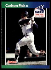 Carlton Fisk 1989 Donruss #101 White Sox MLB READ FREE SHIPPING AutographDen