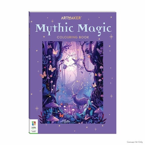 Art Maker Colouring Mystic Magic by Hinkler Pty Ltd PAPERBACK 9781488962660 - Image 3
