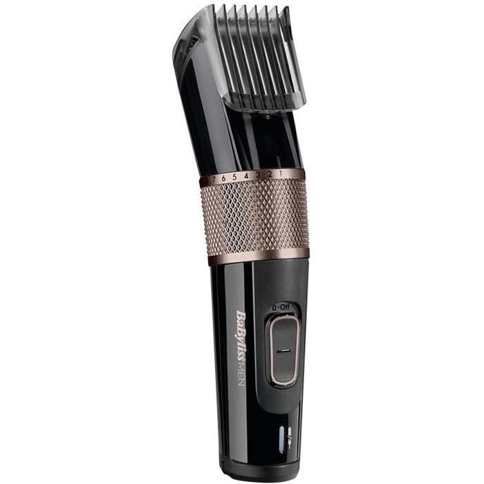 Tondeuse cheveux E974E BaByliss autonomie 60 min et 26 hauteurs de coupe