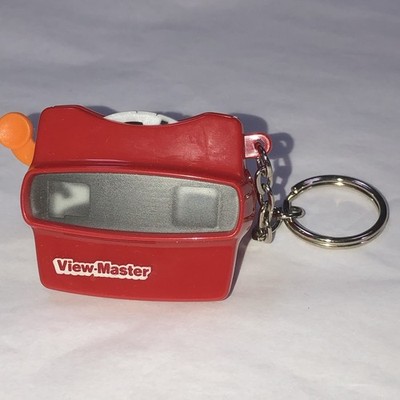 1997 View-Master Keychain   Mini 3D Viewer Really Works! Sea Slide Included