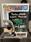 Funko Pop! Naruto Shippuden Shino Aburame #1509 Signed By Derek Prince JSA