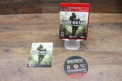 Call of Duty 4 Modern Warfare for PlayStation 3 Video Game CIB