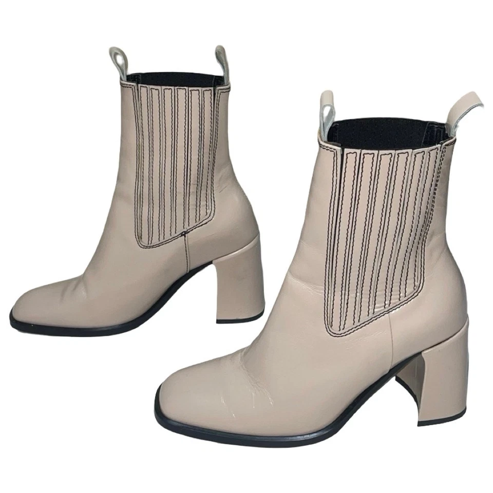 Botines Chelsea E8 by Miista Adair Taupe Florentique Talla: EU 38 US 7.5 Foto 4 de 4