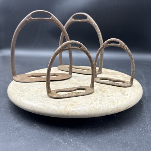 Antique Circa. 1800’s  Stirrups 2 Sets 