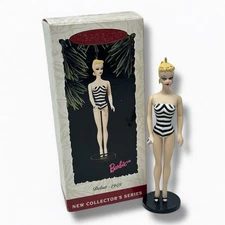 HALLMARK KEEPSAKE BARBIE DEBUT 1959 CHRISTMAS ORNAMENT 1994