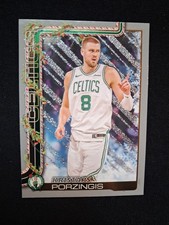 2025 Topps Flagship - Kristaps Porzingis - GLITTER HOLIDAY - Boston Celtics