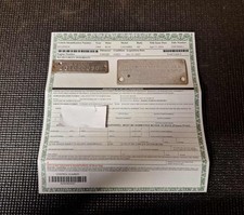 1960 Buick Lesabre 4 Door Sedan Data Tags And Paper Ships Worldwide