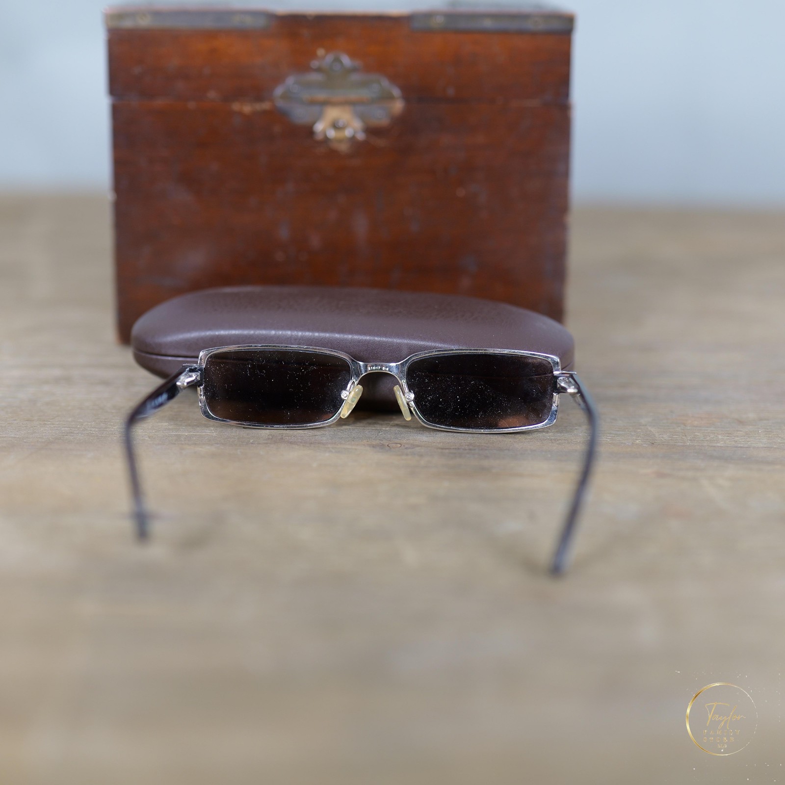Ralph Lauren Sunglasses Rectangular Brown Tortois… - image 4