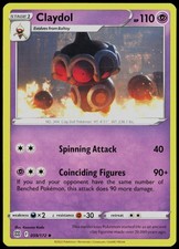 Carta Pokemon Claydol 059/172 stelle brillanti non comune quasi nuova
