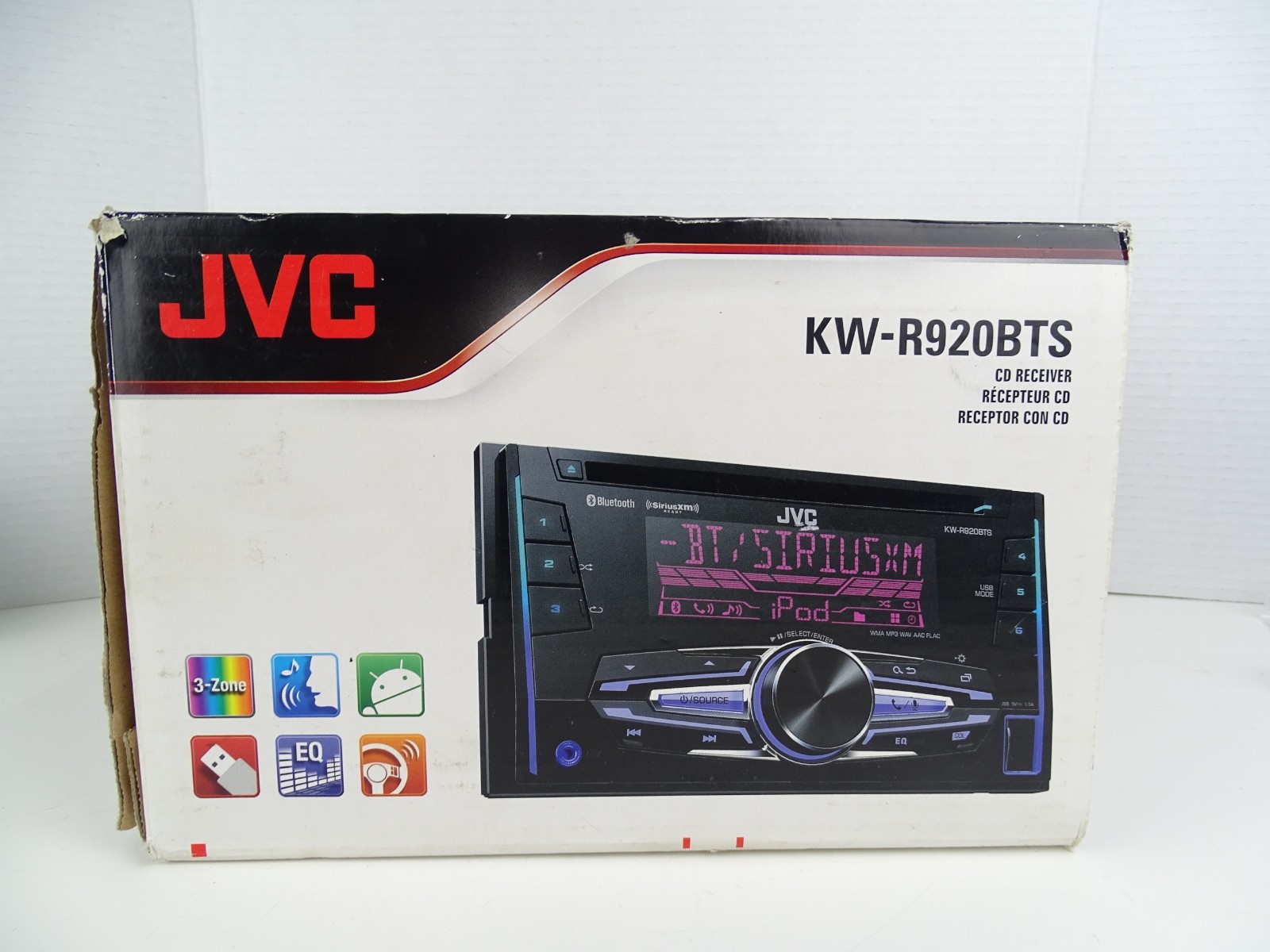 W/ Aux Usb Bluetooth Receiver
