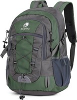 Wanderrucksack 25L Wasserdicht FüR Damen Herren Outdoor Camping Bergsteigen GrüN