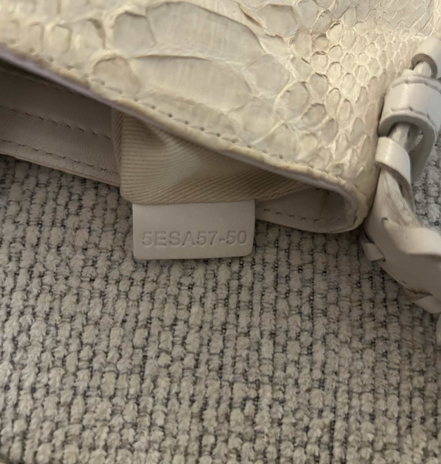 Chloe Python Silverado Pochette - image 6