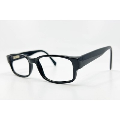 Modern Slick Eyeglasses Frames Unisex Black 51/17/140 Rectangle 51-17-140