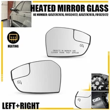 Mirror Glass Set For 2017-2019 Ford Escape Driver and Passenger Side Left Right