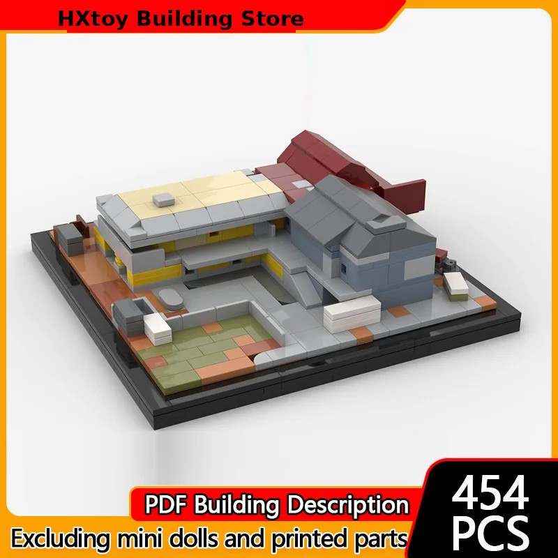 Popular Game Model MOC Building Bricks Classic Game Map Outback  