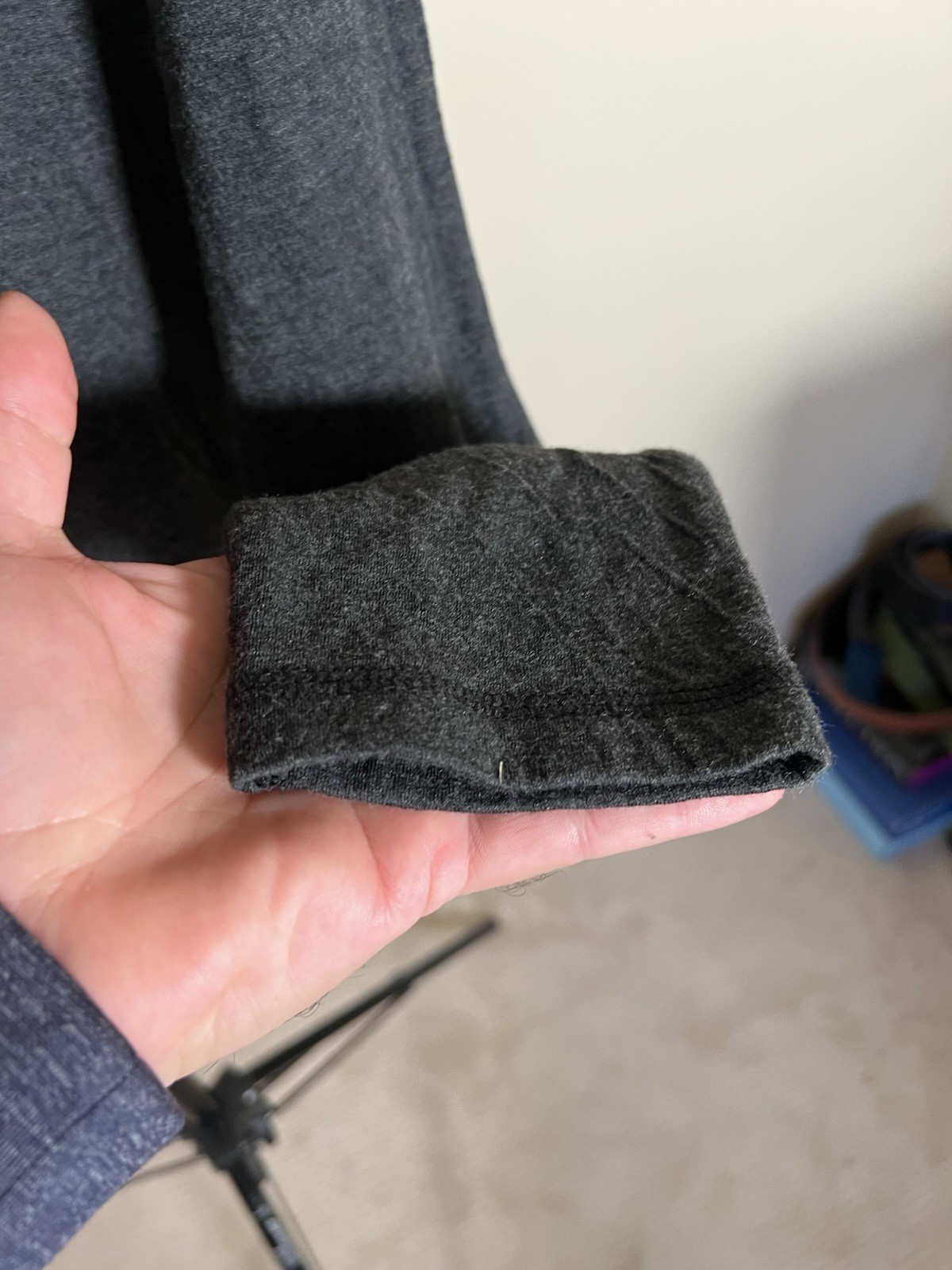 Faherty $98 Cloud Cotton Gray 3 Button Pullover H… - image 3