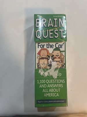 Brain Quest for the Car : 1,100 Questions and Answers All about America by...
