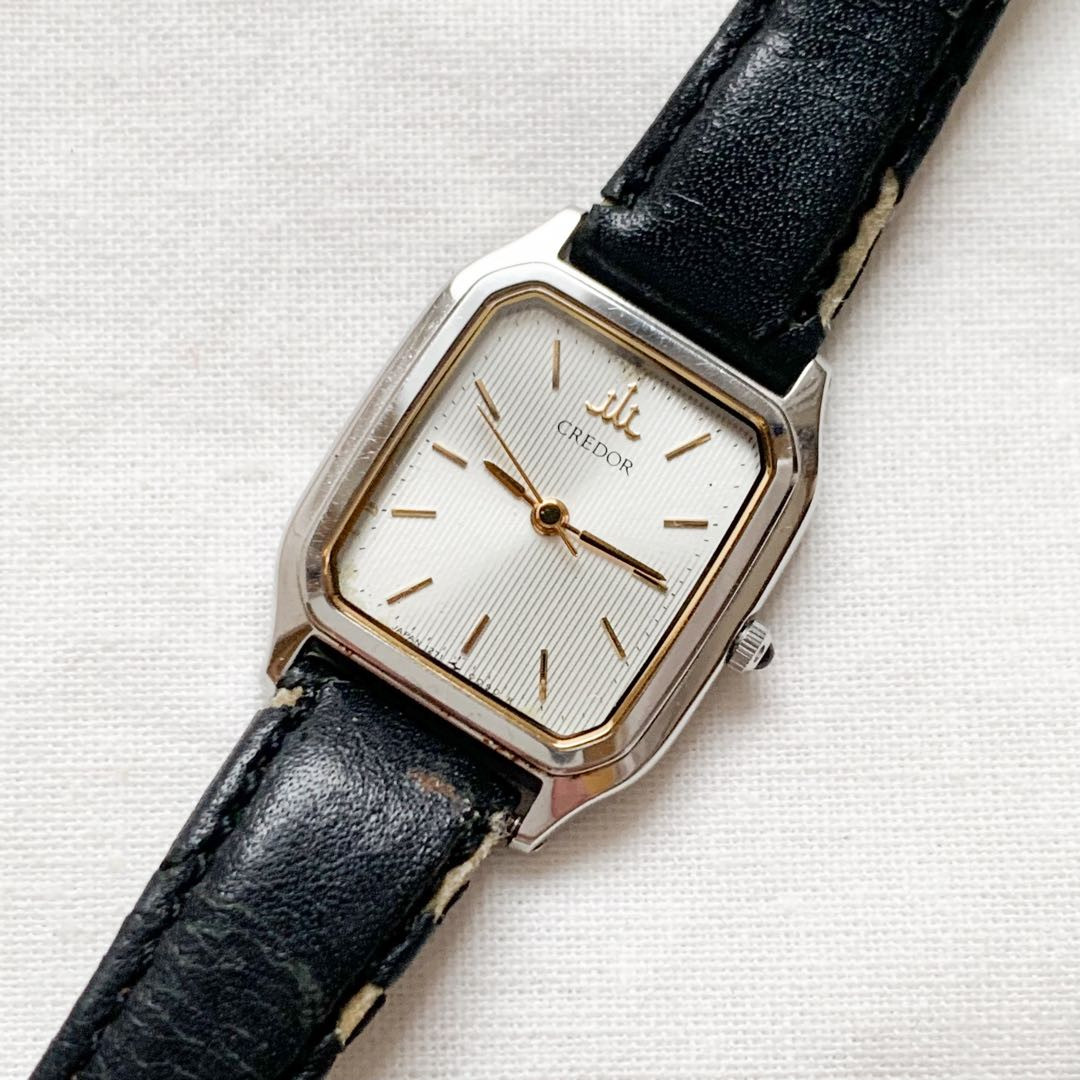 希少】SEIKO CREDOR クレドール腕時計 1271-5020 スクエア 【公式通販】